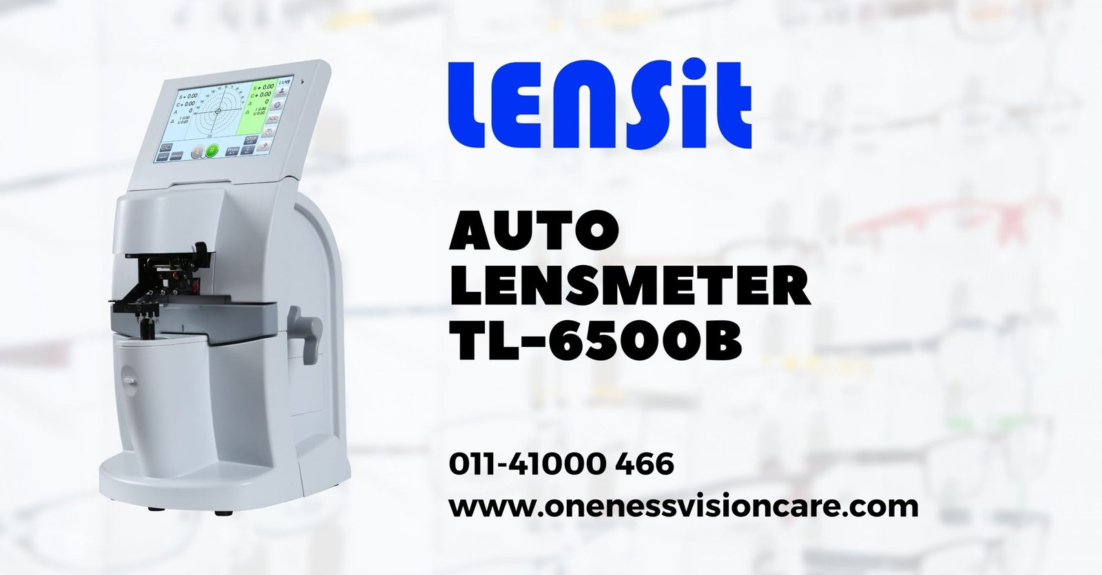 Lensit Auto Lensmeter Tl B Oneness Vision Care