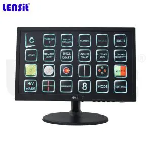 led acuity vision chart 1